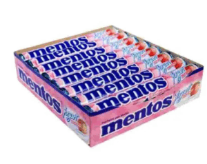 Mentos Yogurt Morango Mint Roll 16ct